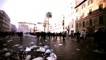 Scontri a Piazza di Spagna, Roma - Feyenoord 19/02/15.