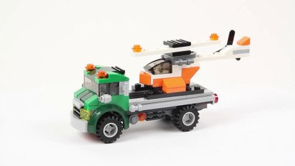 Lego Creator 31043 Chopper Transporter - Lego Speed Build