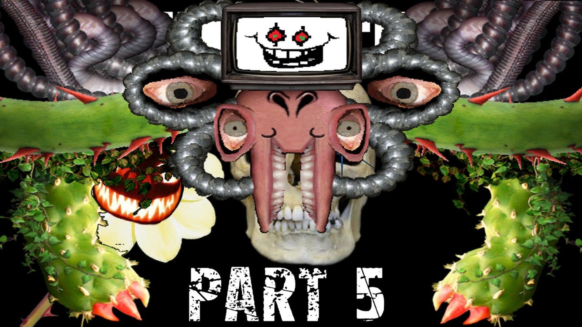 ⁣UNDERTALE Part 5 | Photoshop Flowey | Plant Vore