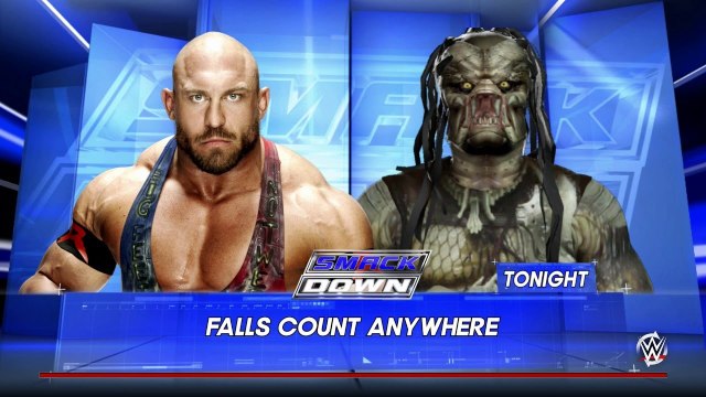 WWE Universe in WWE 2k16 part 3: Falls Count Anywhere match