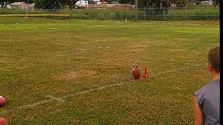 9 year old 25 yard field goal - Anthony Miller
