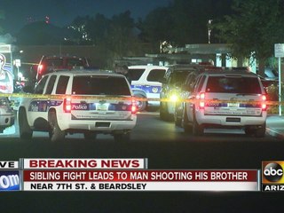 Man shoots brother in Phoenix