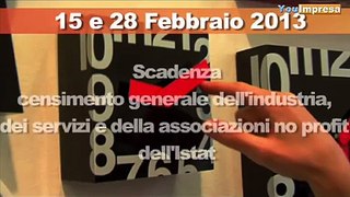 Censimento Istat: scadenza 15 e 28 Febbraio 2013