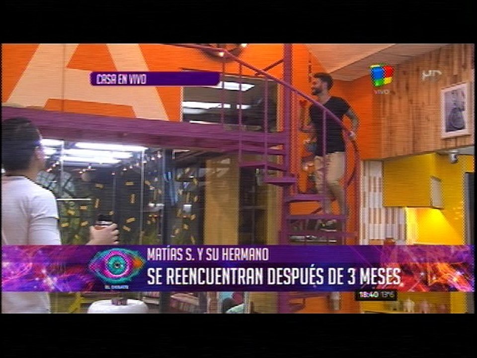 El reencuentro de Matias S. y su hermano luego de 3 meses