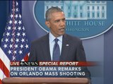 President Obama remarks on Orlando mass shooting