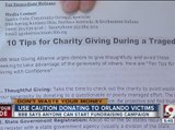 Donate to Orlando victims, but avoid these scams