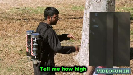 Hilarious Real Jetpack - Funny Prank