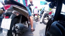 Hanoi Motorcycle, Motorbike & Scooter Traffic 2016. A Motorbike Nation. VietnamOffroad.com