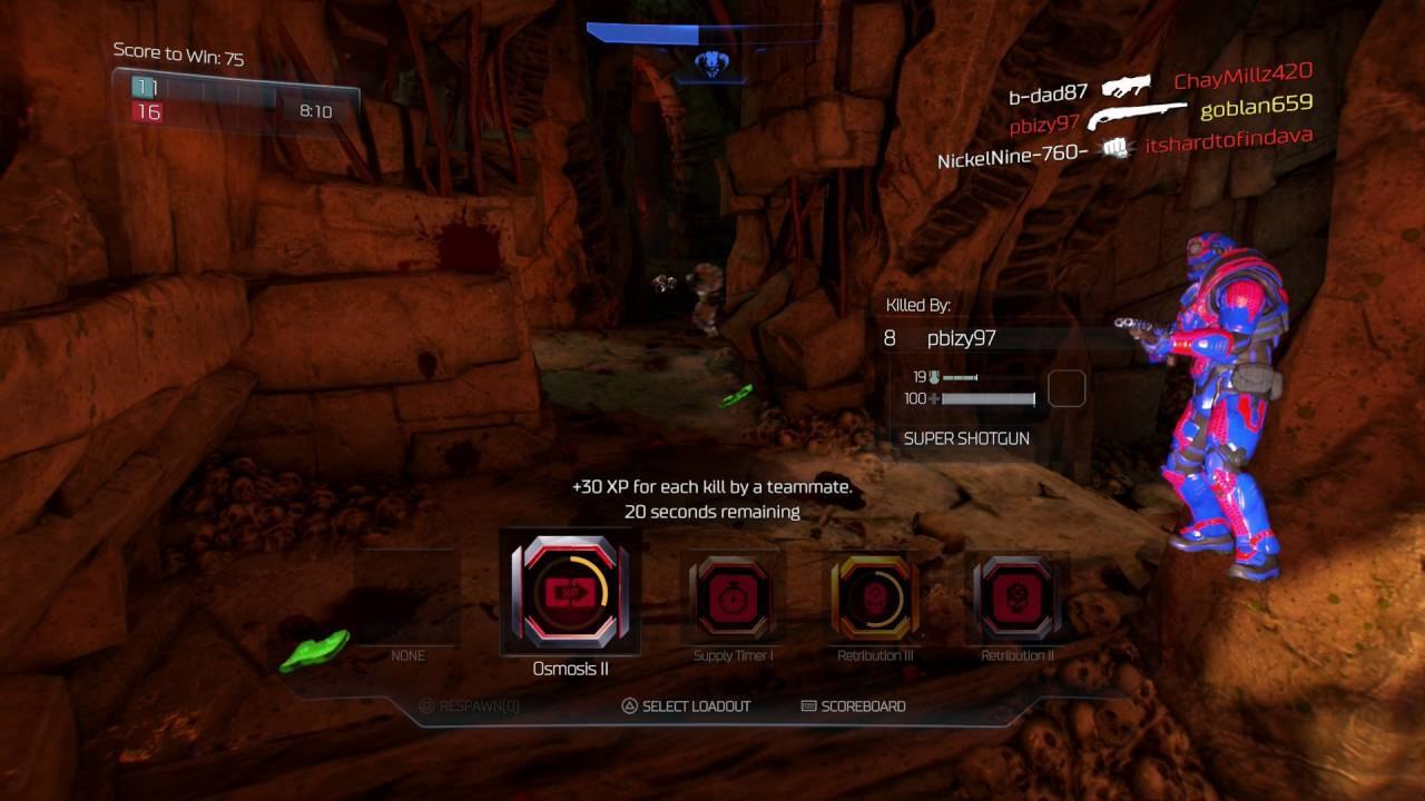 DOOM Online Multiplayer Game 1: Team Deathmatch at Infernal