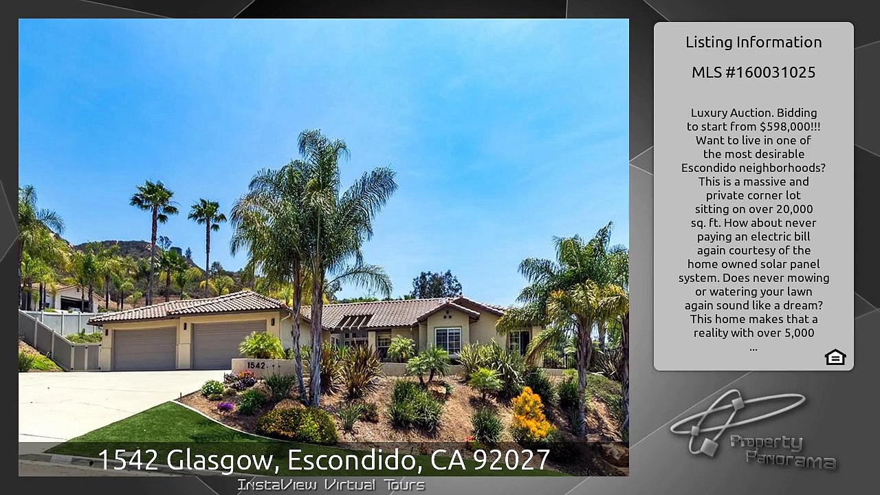 1542 Glasgow, Escondido, CA 92027