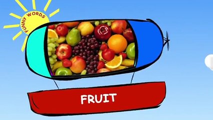 Funny Words. Забавные слова 23. Фрукты (Fruit)