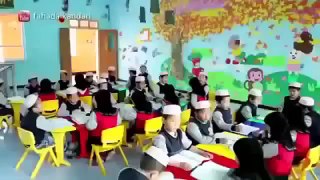 Quran reciting tilawat by chinese muslim baby