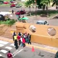 Así golpeó un GNB a manifestante en Cumaná