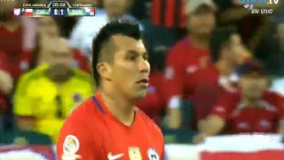 Harold Cummings Goal ~ Chile vs Panama 0-1
