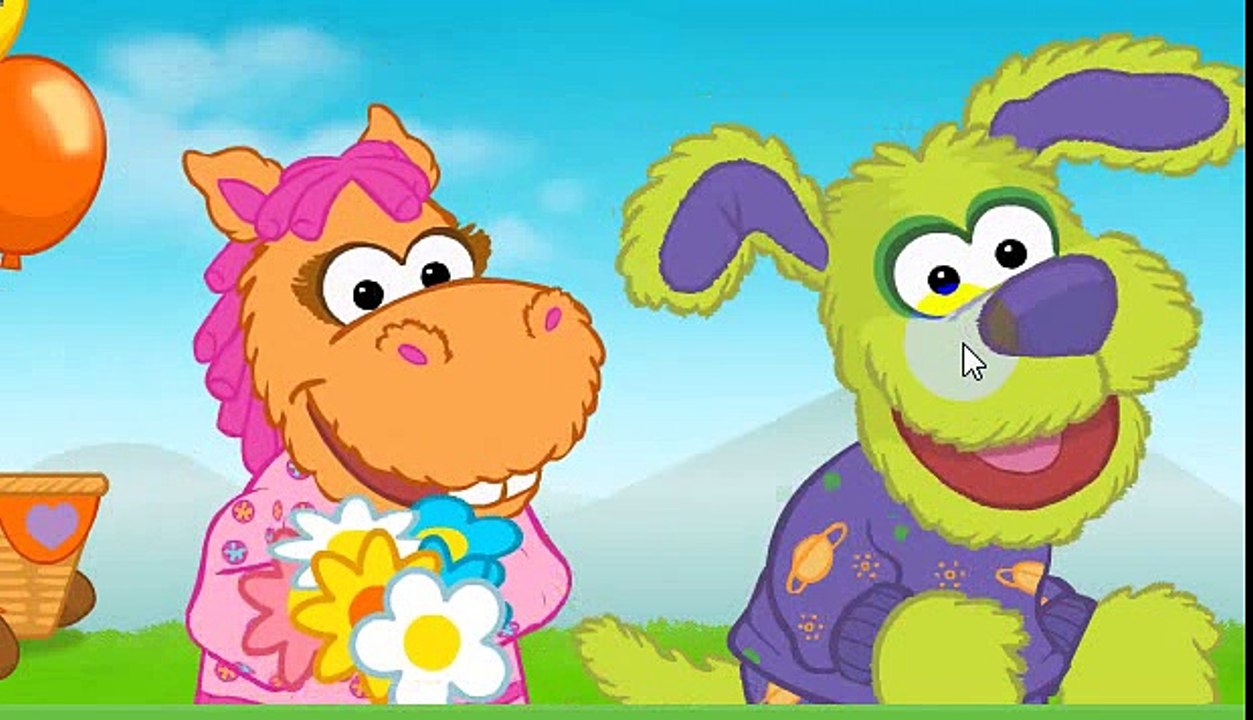 Horse and Bobby on a balloon to find colors  Лошадка и боби на воздушном шарике Games