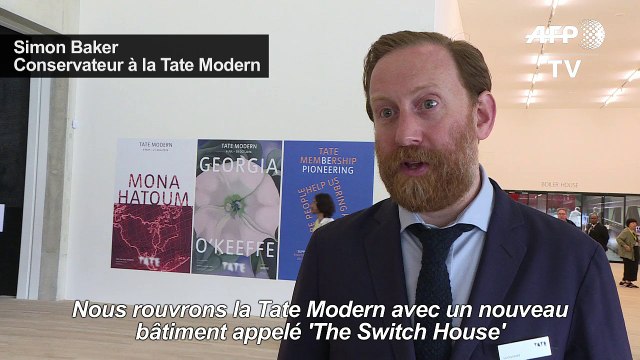 Londres: la Tate Modern présente son nouveau bâtiment