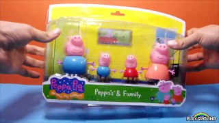 PlayBIG bloxx Peppa Pig Train Station Construction Set Family Peppa Pig Toys VIDEO FOR CHI