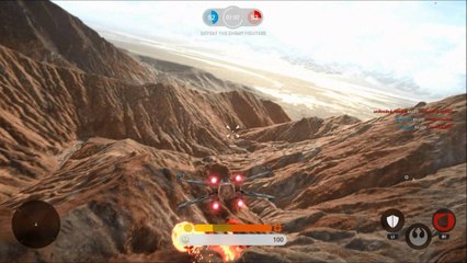 5 Min Gameplay: Star Wars Battlefront 2015 (Fighter Squadron)