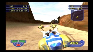 5 Min Gameplay: Star Wars Racer Revenge (PS2)