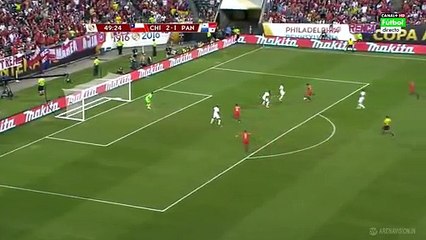 Alexis Sánchez Fantastic Goal - Chile 3-1 Panama Copa America