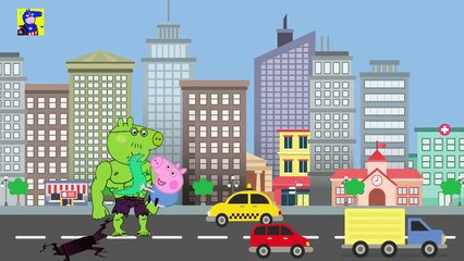 Peppa Pig Hulk #Spider Man Attack Hulk #Peppa Pig Police #injection #Hulk Ataque