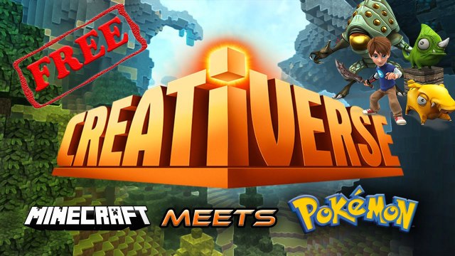 Creativerse - Minecraft Meets Pokemon? | Free Minecraft with Better Graphics Lets Play Creativerse
