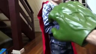 Thor George da Peppa Pig Hulk Hot Wheels Homem Aranha Spiderman Funny kids Playing Toys