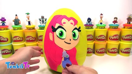 Teen Titans Go Starfire Sürpriz Yumurta Oyun Hamuru - LPS Cicibiciler MLP Paw Patrol