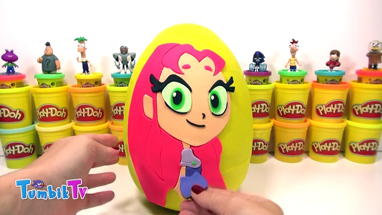 Teen Titans Go Starfire Sürpriz Yumurta Oyun Hamuru - LPS Cicibiciler MLP Paw Patrol