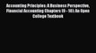 [PDF] Accounting Principles: A Business Perspective Financial Accounting Chapters (9 - 18):