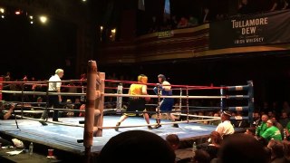 FDNY Boxing Dan Oleaga 3/25/16 Round 1 of 2.