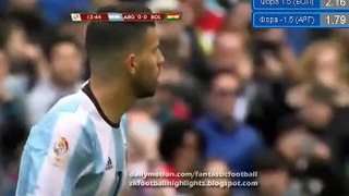 1-0 ERik Lamela Goal HD - Argentina 1-0 Bolivia 14.06.2016