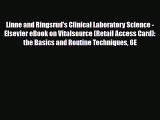 Read Linne and Ringsrud's Clinical Laboratory Science - Elsevier eBook on Vitalsource (Retail