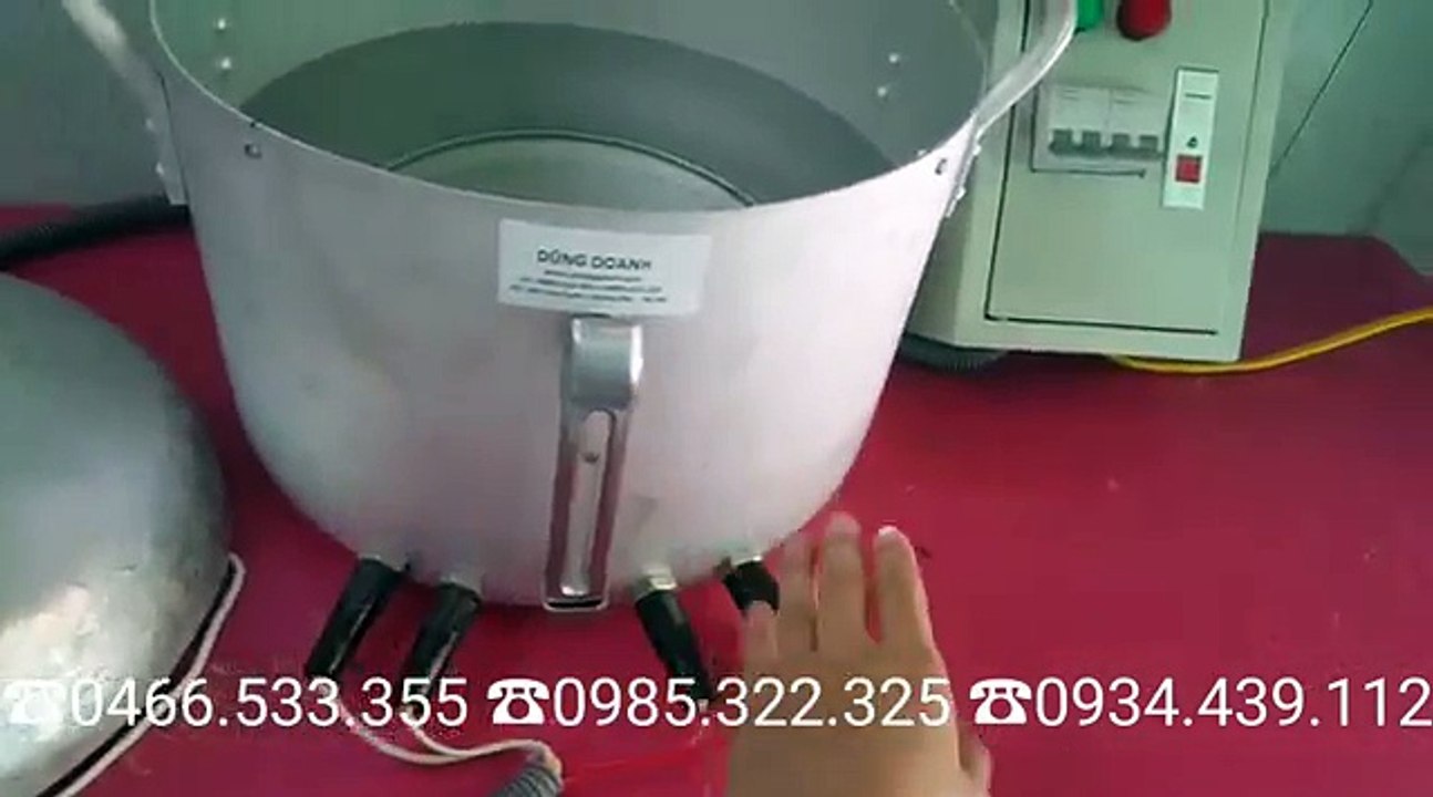 Nồi tráng bánh cuốn điện hoàn hảo