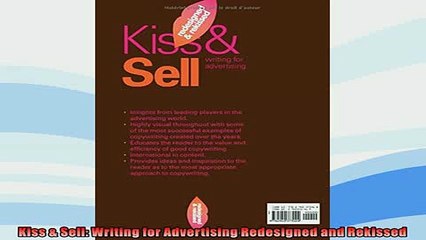FREE DOWNLOAD  Kiss  Sell Writing for Advertising Redesigned and Rekissed  DOWNLOAD ONLINE