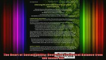 READ book  The Heart of Sustainability Restoring Ecological Balance from the Inside Out Full Free