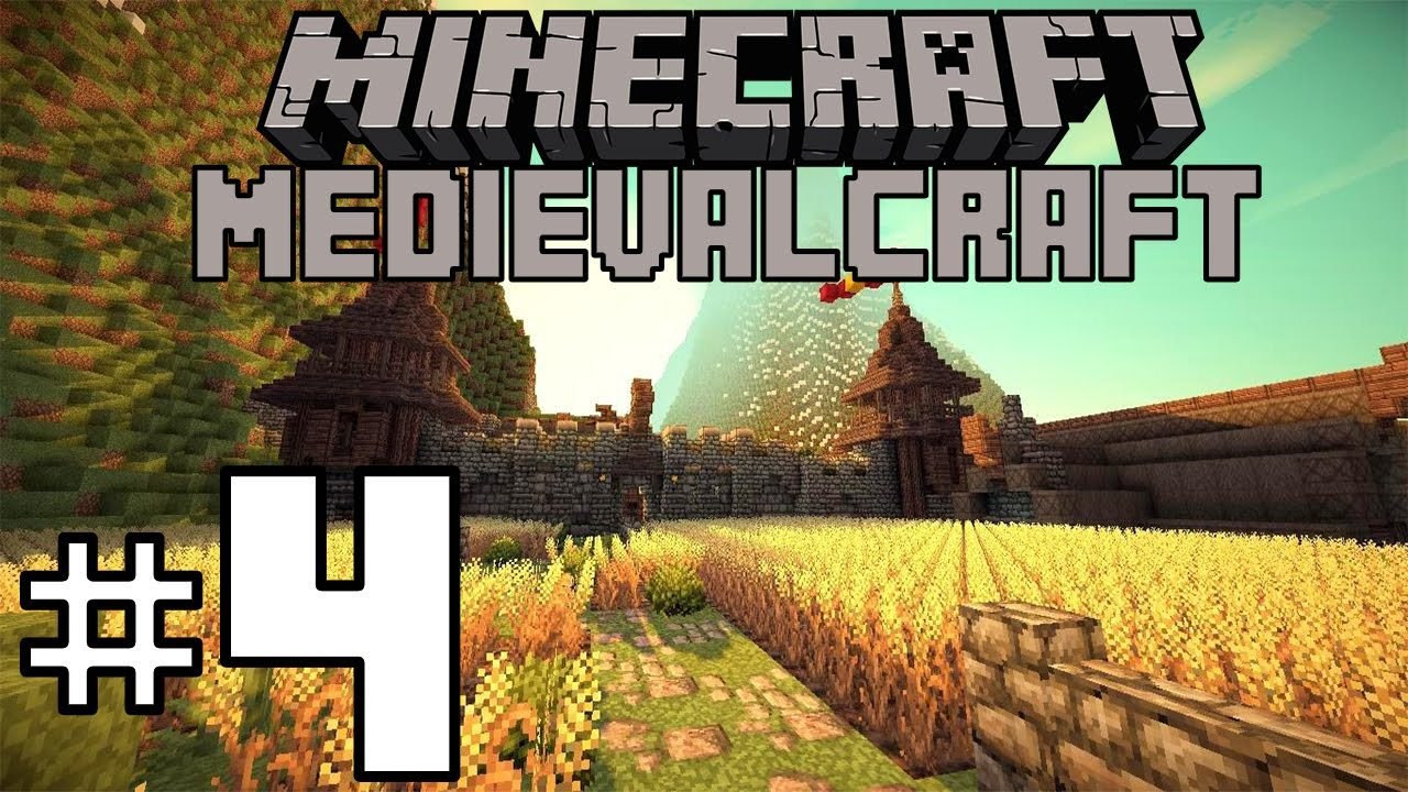 MInecraft MedievalCraft #4 Cavalo, Burro e Casa!