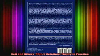 READ book  Self and Others Object Relations Theory in Practice Full EBook