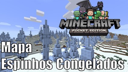 Minecraft Pocket Edition #Seed Bioma Espinhos De Gelo
