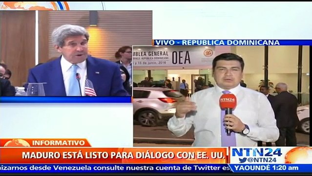 Canciller colombiana asegura en NTN24 que su país seguirá “apoyando el diálogo” como solución a la crisis en Venezuela