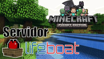 MineCraft Pocket Edition Servidor LifeBoat #1 Testar o servidor