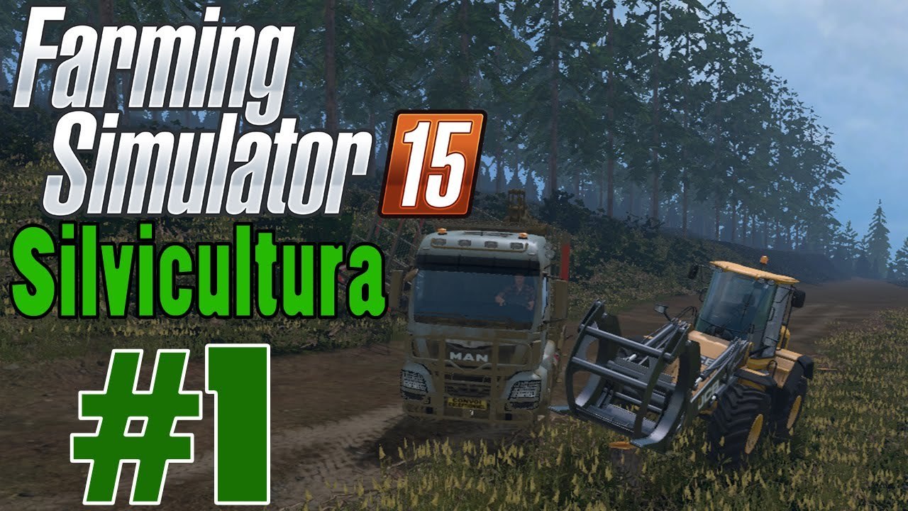 Farming Simulator 15 Silvicultura #1 Explorar O Mapa Da Série