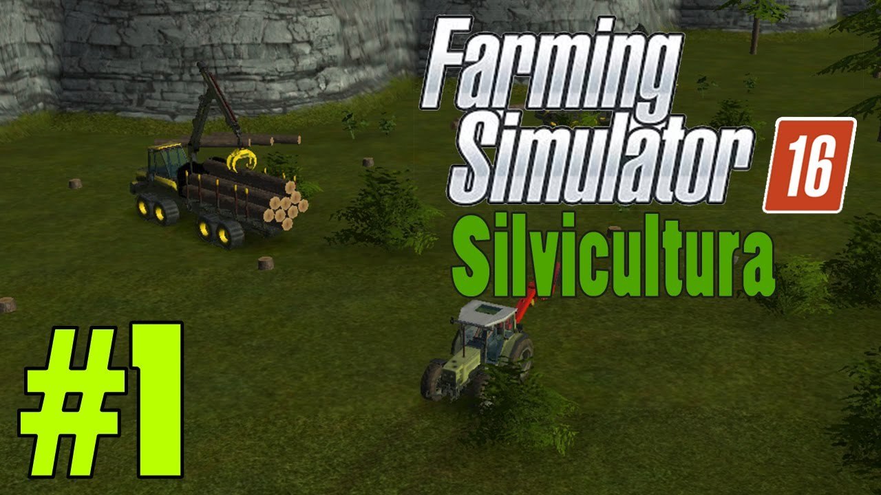 Farming Simulator 16 Silvicultura #1 Começar O Abate De Árvores