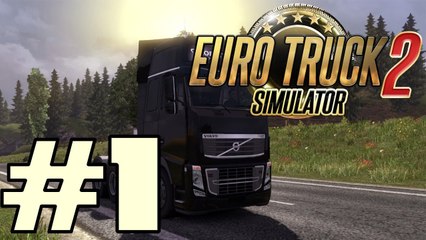 Euro Truck Simulator 2 # 1 Primeira Viagem