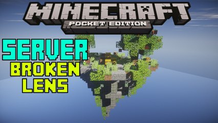 Minecraft Pocket Edition Server #3 BrokenLens Servidor BR Com Muito Lag