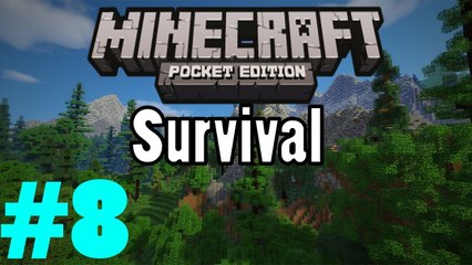Minecraft Pocket Edition Survival  #8 Grandes Noticias Para Inscritos!