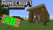 MineCraft Pocket Edition Survival #11 Casa Do Lenhador!