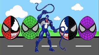 PEPPA PIG en español SE DISFRAZA Spiderman y Venom PERSONAJES - 1