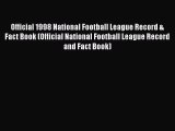 Download Official 1998 National Football League Record & Fact Book (Official National Football