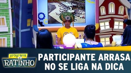 Participante arrasa no Se Liga Na Dica